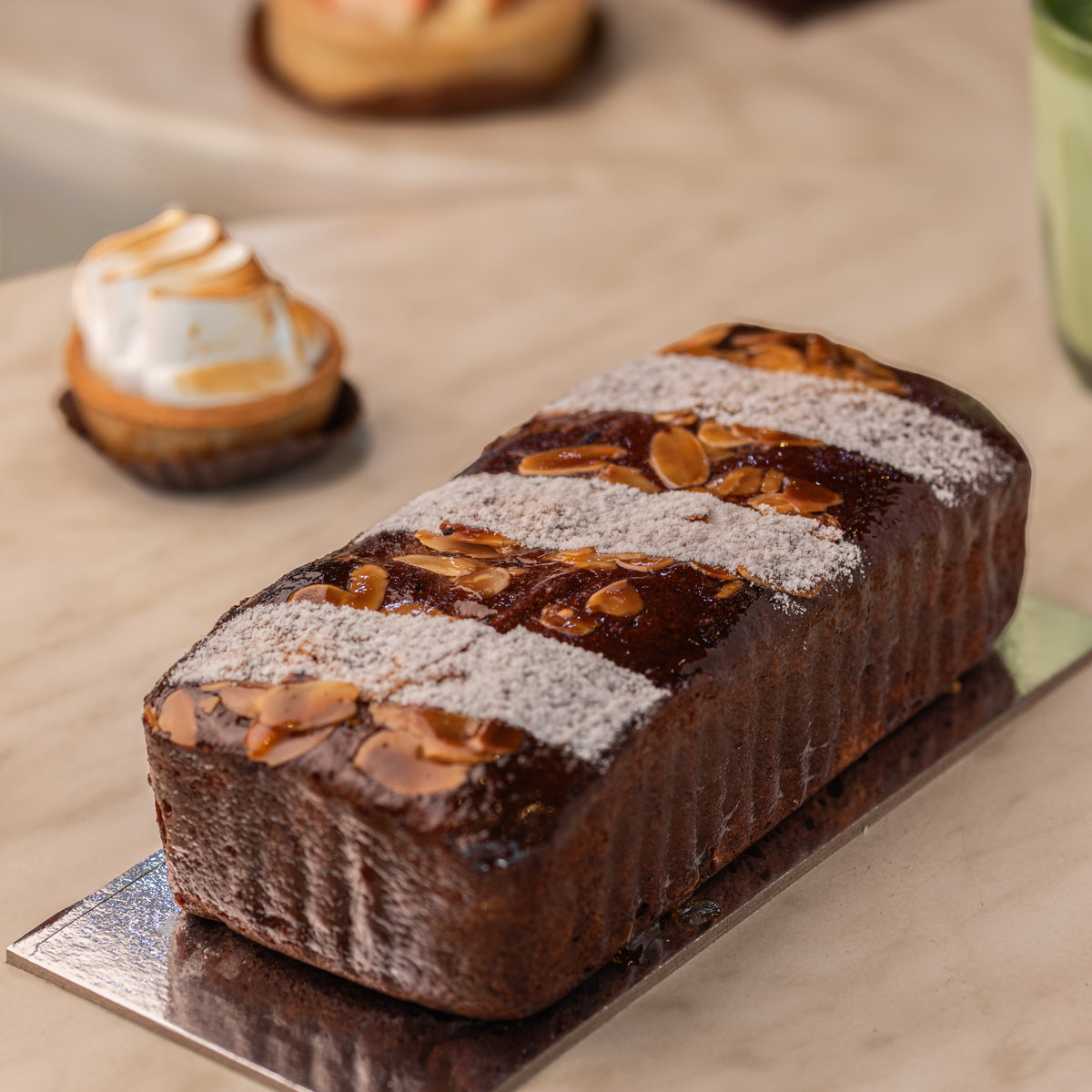 Chocolate Almond Log
