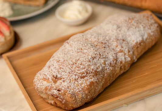 Apple Strudel Log