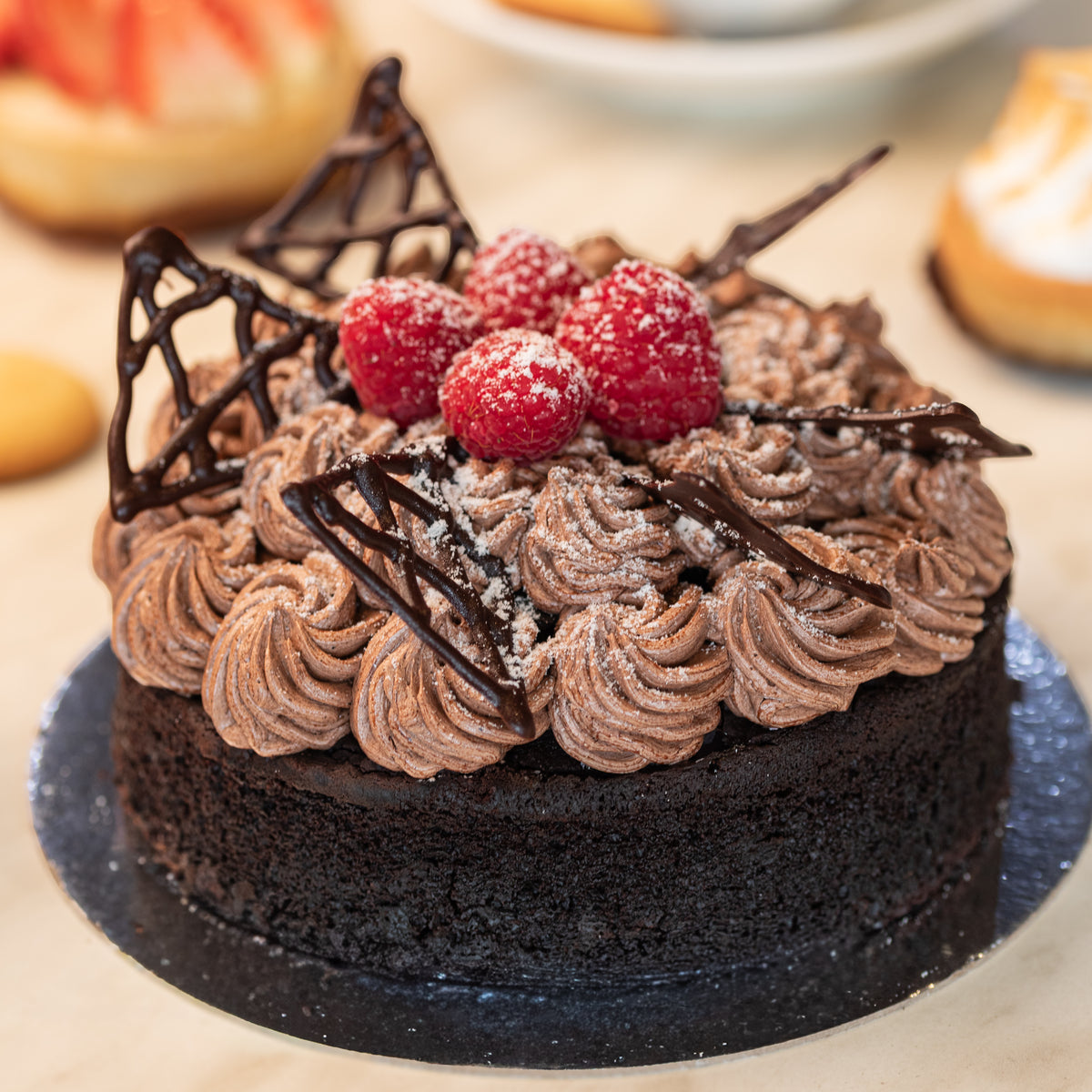 Vegan Chocolate Cake (Vegan,GF)