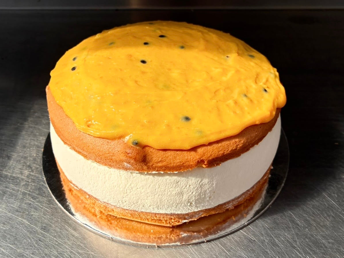 Passionfruit Sponge Cake